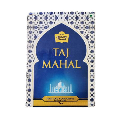 Brooke Bond Poudre de thé Taj Mahal 500g , Qualité supérieure pour un goût riche , Parfait pour l,in