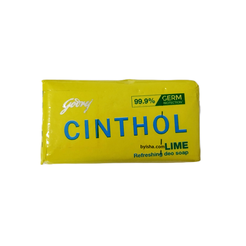 Cinthol Lime Savons Déo Rafraîchissants Pack de 4 100g Chaque Parfum Énergisant Formule Douce pou