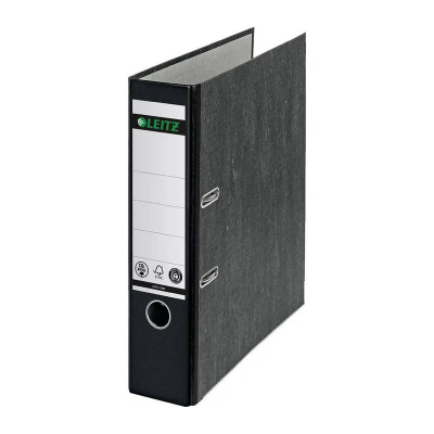 Classeur A4 Large Leitz 1080-50-95 en Noir , Solution d,Organisation Durable avec Fermeture Sécurisé