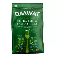 Daawat Extra langer Basmatireis 10Kg Daawat Reis Pulao-Reis Biryani-Reis
