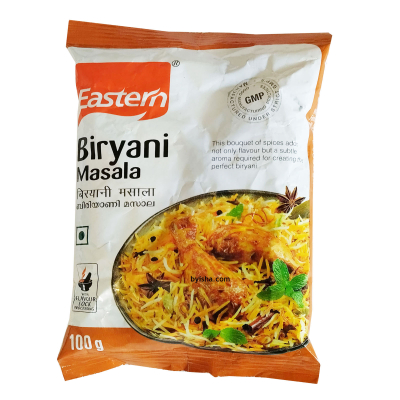 Eastern Biryani Masala 100g , Mélange d,épices authentique pour un biryani savoureux , Parfait pour 