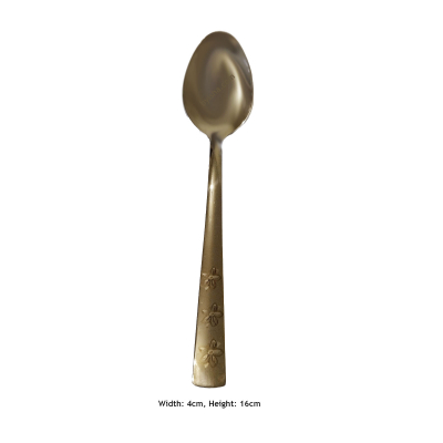 Edelstahllöffel Breite, 4cm, Höhe, 16cm , Langlebig und Stilvoll