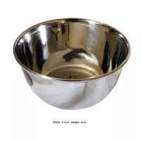 Edelstahlschale Breite 9 5cm Höhe 4cm Langlebig und Vielseitig