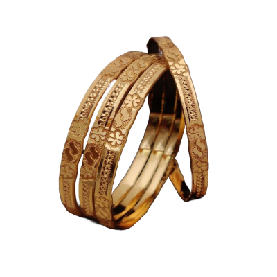 Ensemble de 4 Bracelets , Design Unique avec Touche Artistique Taille, 2.10 , Motifs et Finitions Di