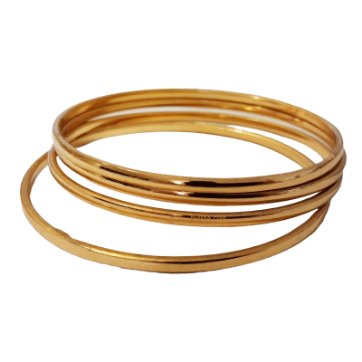 Ensemble de 4 Bracelets Taille, 2.4 , Design Simple et Brillant pour un Usage Quotidien , Style Épur