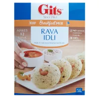 Gits Rava Idli 200g Frühstücksmischung Herzhafter Semolinakuchen-Mix