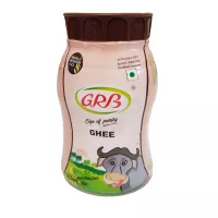 GRB Ghee 500ml Reiner und Authentischer Geschmack Reiches Aroma Ideal zum Kochen und für Süßspeis