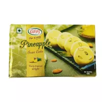 GRB Soan Cake à l Ananas 100g Douceur Indienne Moelleuse et Feuilletée Délicieuse Saveur d Ananas