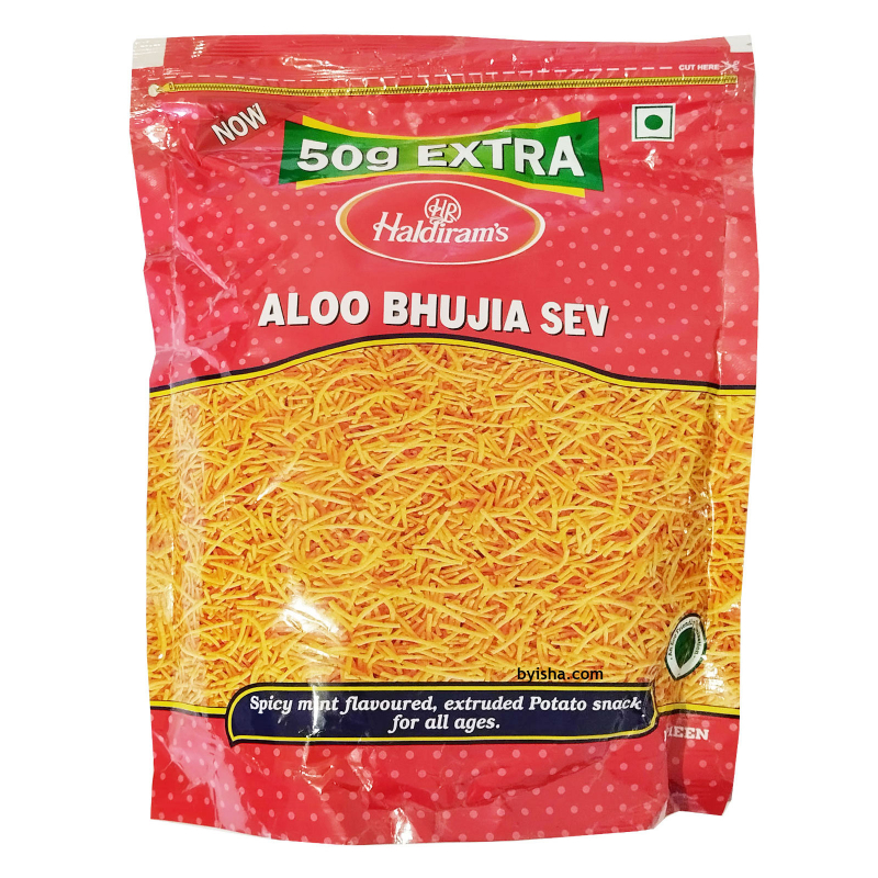 Haldirams Aloo Bhujia Sev 400g Snack Croquant et Épicé Saveur Authentique Indienne