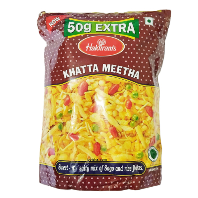 Haldirams Khatta Meetha 400g , Mélange Sucré et Acide , Snack Parfait pour les Petits Creux