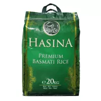 Hasina Premium Basmati Reis 20Kg Erschwinglicher Preis Premium Qualität Aromatisches Vergnügen