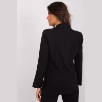 Italy Moda Schwarze Jacke Größe XXL - Hochwertiges Material Geeignet für Büro und Besprechungen 