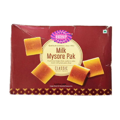 Karachi Bakery Milk Mysore Pak 200g , Douceur indienne riche et fondante , Goût authentique