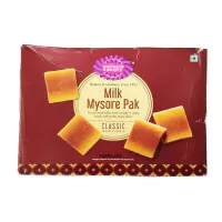 Karachi Bakery Milk Mysore Pak 200g Weiches und reichhaltiges indisches Süß Authentischer Geschmac