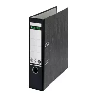 Leitz 1080-50-95 Weite A4-Mappe in Schwarz Robuste Organisationslösung mit sicherem Verschluss für