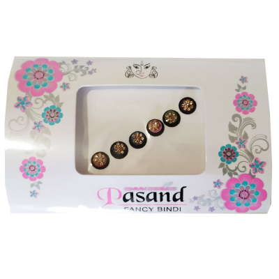 Pasand Fancy Bindi, Rond avec Pierre Dorée au Centre