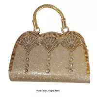 Pochette Dorée Élégante Largeur 25cm Hauteur 15cm Style et Sophistication