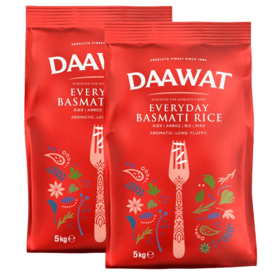Riz Basmati de tous les jours Daawat 10Kg , Riz ordinaire Daawat
