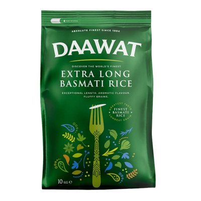 Riz Basmati Extra Long Daawat 10Kg , Riz Daawat , Riz Pulao , Riz Biryani