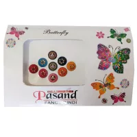 Runde Bindis in verschiedenen Farben und Designs Pasand Fancy Bindi