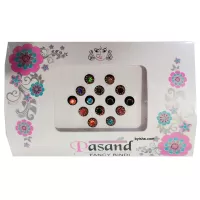 Runde Pasand Fancy Bindis Verschiedene Farben und Designs Stilvoll und Traditionell