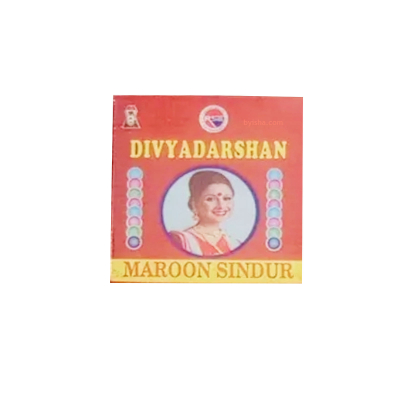 Sindoor Marron , Poudre de Vermilion Élégante