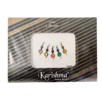 Soni Collection Karishma Fancy Bindi Bindis Traditionnels Élégants Facile à Appliquer