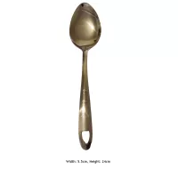 Spatule de Service en Acier pour Riz Largeur 5 5cm Hauteur 24cm Durable et Facile à Utiliser