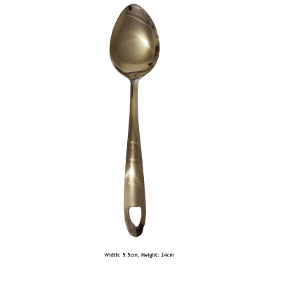 Spatule de Service en Acier pour Riz Largeur , 5,5cm, Hauteur , 24cm , Durable et Facile à Utiliser