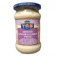 TRS Pâte de Gingembre Ail 330g Gingembre Ail Haché Mélange Parfait pour la Cuisine