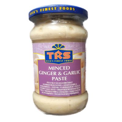 TRS Pâte de Gingembre Ail 330g , Gingembre Ail Haché , Mélange Parfait pour la Cuisine