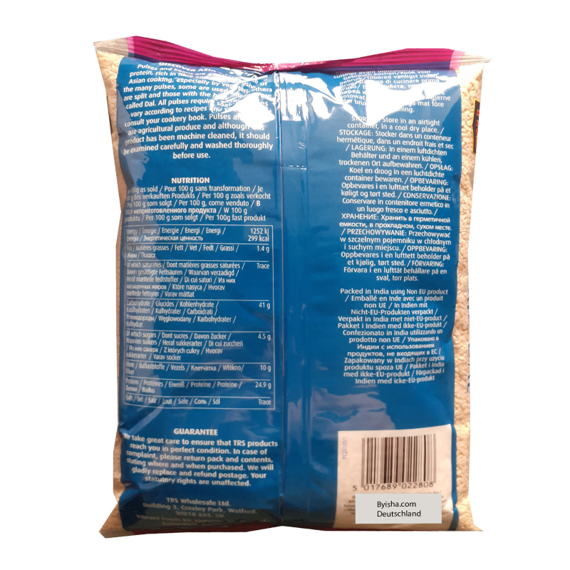 TRS Urid Dal 2kg Urid Dal Minapappu Parfait pour Idli Dosa et Vada